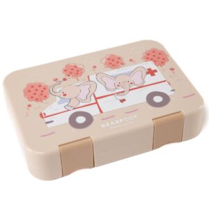 Lunchbox - Bento Box - brood trommel kinderen - Ambulance Olifanten