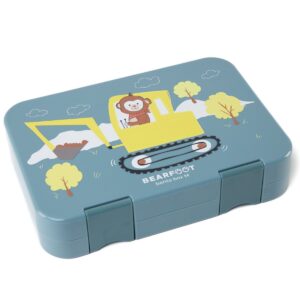Bentobox, lunchbox, broodtrommel voor kinderen - Graafmachine aapje